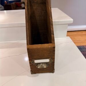 Threshold Wooden Magazine File